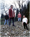 Promo shot of the Rob Tognoni Band in Belguim