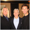 Mark with Hayden Smith & Charlie Watts, Tokyo 2001