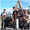 Jazz trio at Fishermans Wharf, Mooloolaba 2002