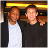 Mark with Branford Marsalis, Tokyo 2001