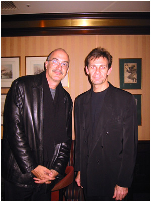 Mark with Michael Brecker